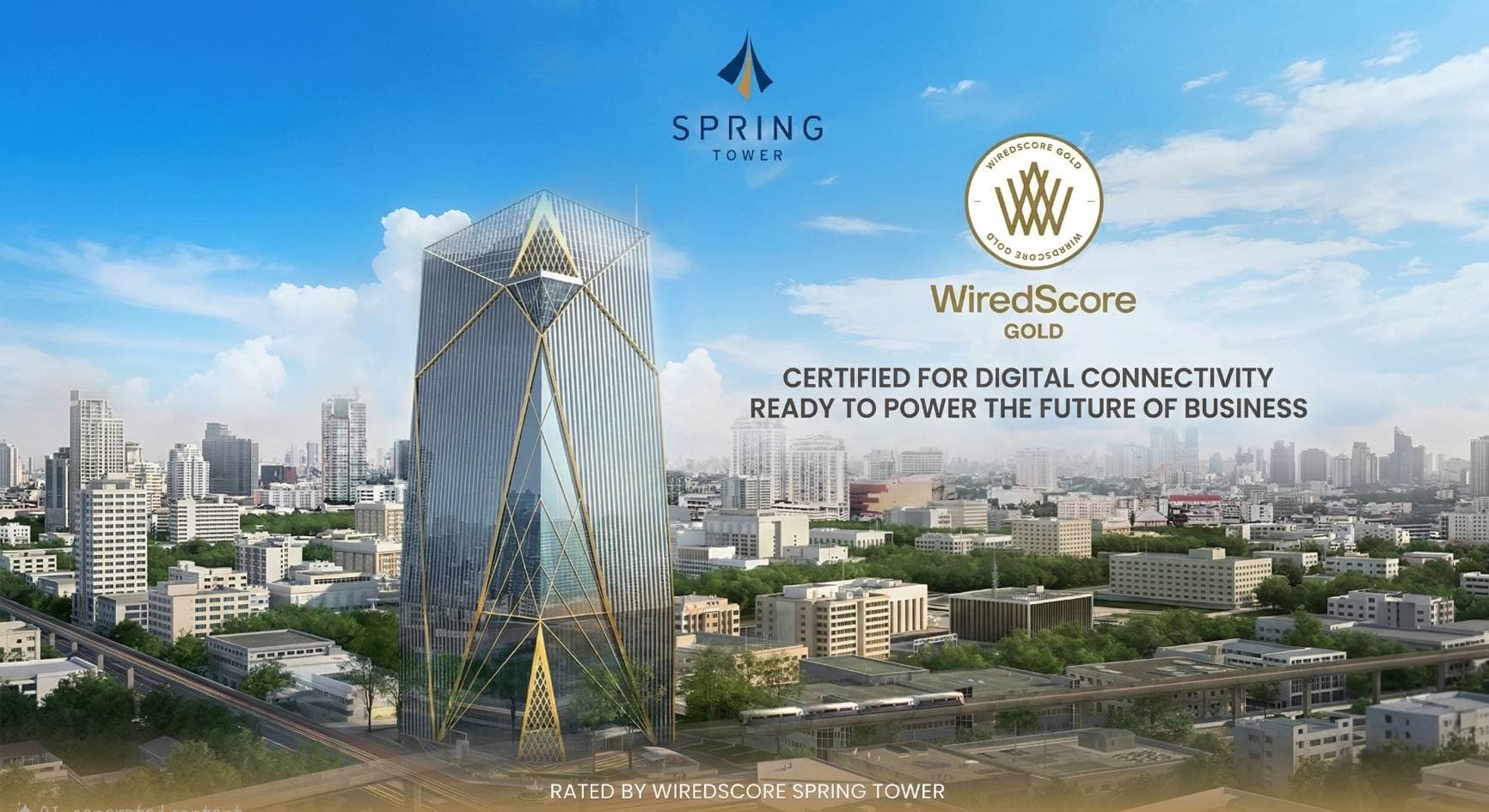 Spring Tower Proudly Achieves WiredScore Gold Certification